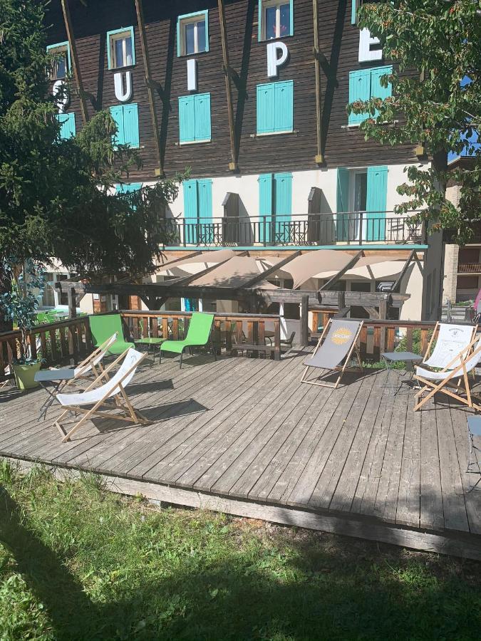 Hotel L'Equipe Le Sauze Eksteriør billede